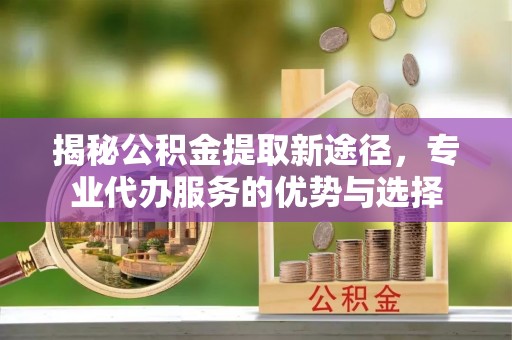 洋山揭秘公积金提取新途径，专业代办服务的优势与选择